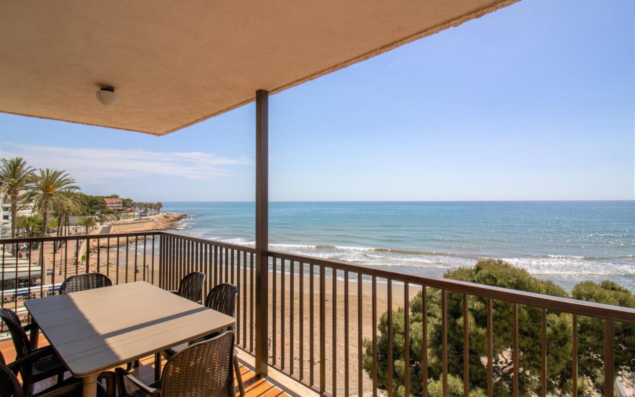 Apartamento Con Vistas Frontales - Primera Linea Playa Cargador - Albert Villas Alcossebre Exterior foto